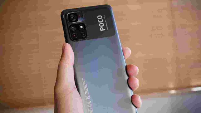 گوشی موبایل شیائومی مدل Poco M4 Pro 5G دو سیم‌ کارت ظرفیت 128 گیگابایت و رم 6 گیگابایت
