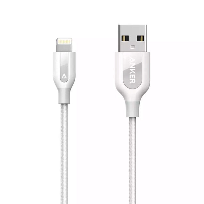 کابل تبدیل USB به لایتنینگ انکر مدل A8121 PowerLine Plus طول 0.9 متر