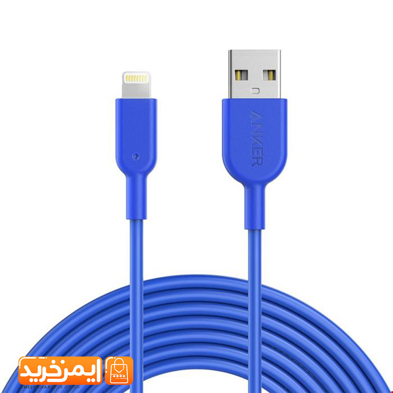 کابل تبدیل USB به لایتنینگ انکر مدل A8434 powerline طول 3 متر