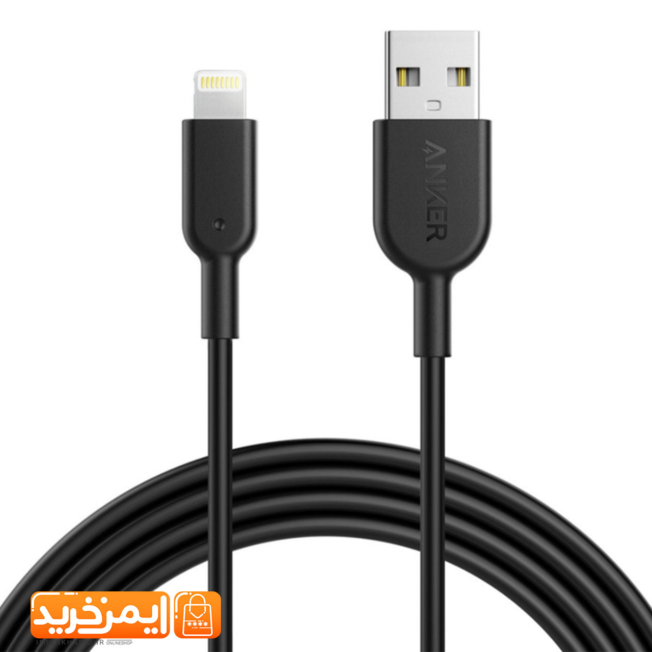 کابل-تبدیل-USB-به-لایتنینگ-انکر-مدل-A8433-طول-1.8-متر.
